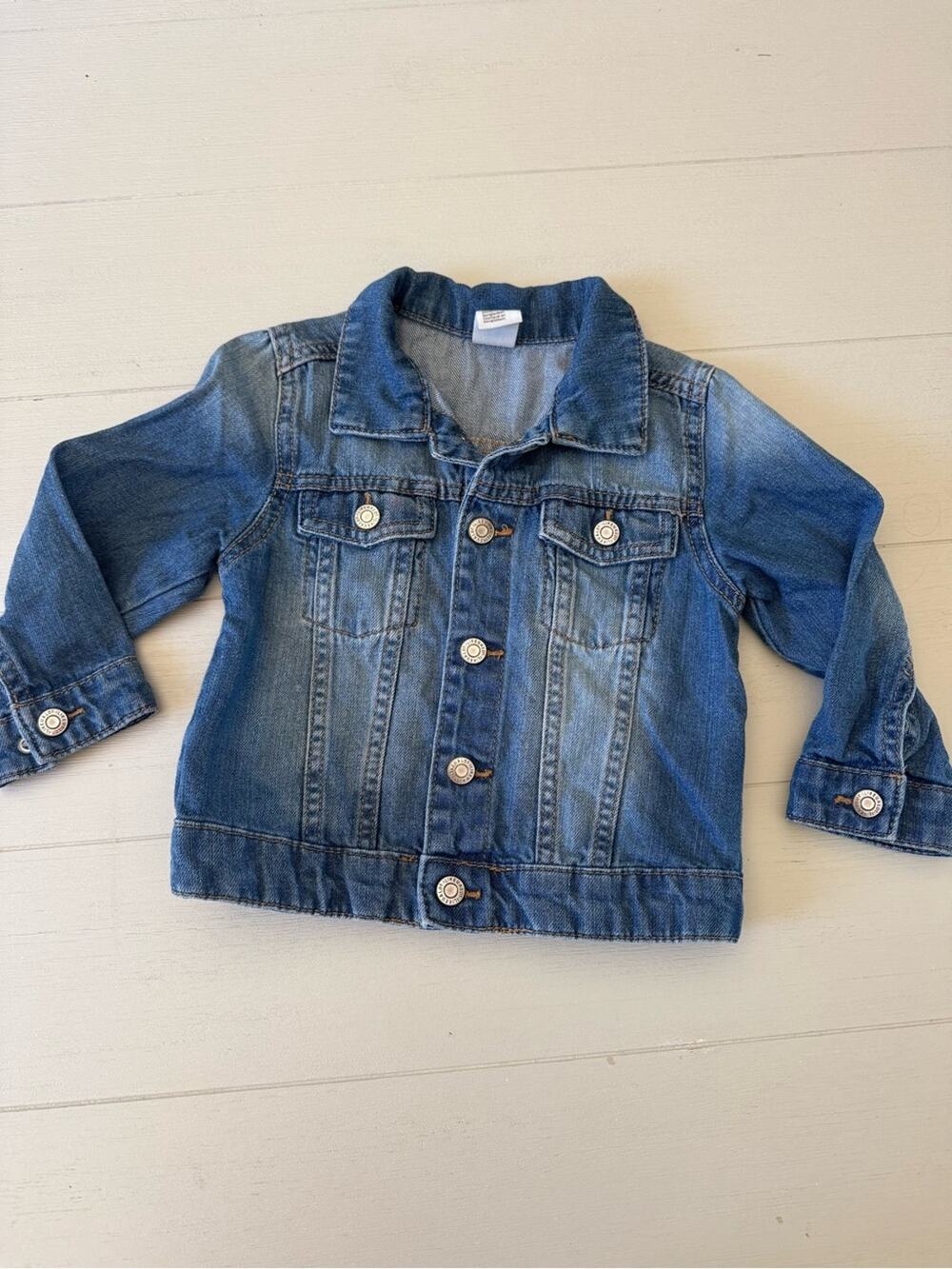 H&M Toddler Denim Jacket | Medium Blue Wash